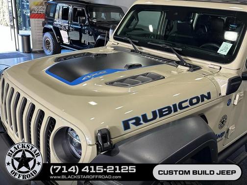 Limited Edition Gobi Clearcoat 2022 Jeep Wrangler Unlimited 4xe Rubicon