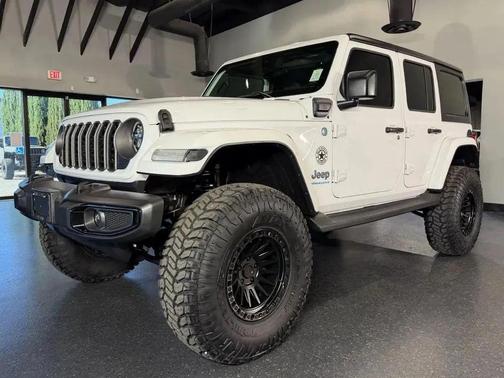 Bright White Clearcoat 2024 Jeep Wrangler 4xe Sport S