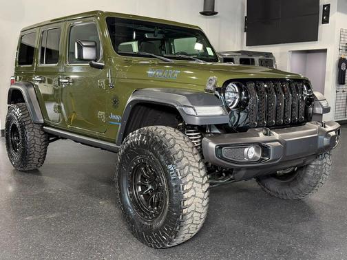 Sarge Green Clearcoat 2023 Jeep Wrangler 4xe Willys