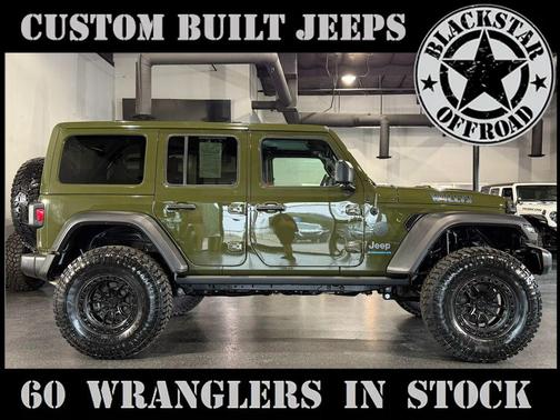 Sarge Green Clearcoat 2023 Jeep Wrangler 4xe Willys