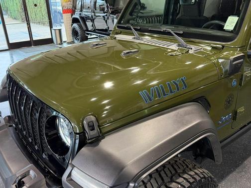 Sarge Green Clearcoat 2023 Jeep Wrangler 4xe Willys