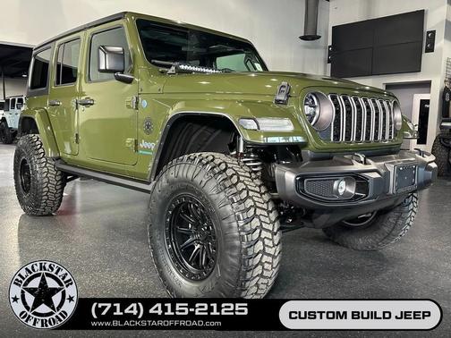 Sarge Green Clearcoat 2024 Jeep Wrangler 4xe Sport S
