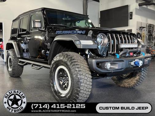 Black Clearcoat 2023 Jeep Wrangler 4xe Rubicon