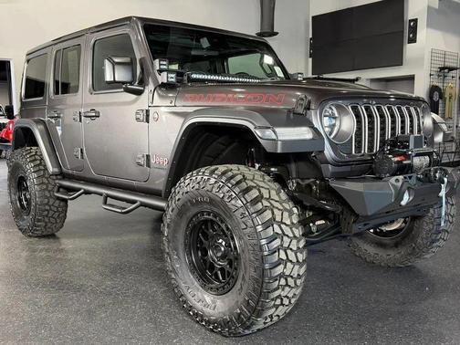 Gray 2025 Jeep Wrangler Rubicon