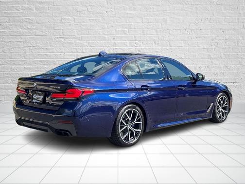Tanzanite Blue II Metallic 2021 BMW M550 i xDrive