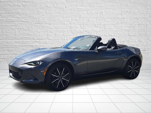 Machine Gray Metallic 2024 Mazda MX-5 Miata Grand Touring