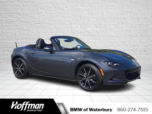 Machine Gray Metallic 2024 Mazda MX-5 Miata Grand Touring