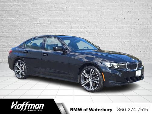 Black Sapphire Metallic 2023 BMW 330 i xDrive