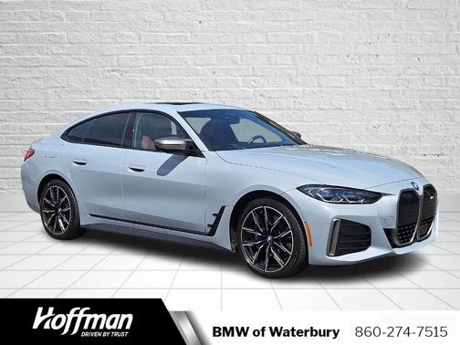 Brooklyn Gray Metallic 2023 BMW i4 Gran Coupe M50