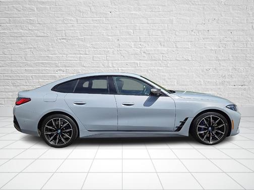Brooklyn Gray Metallic 2023 BMW i4 Gran Coupe M50