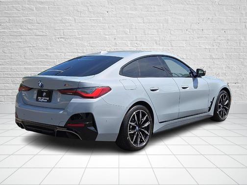 Brooklyn Gray Metallic 2023 BMW i4 Gran Coupe M50