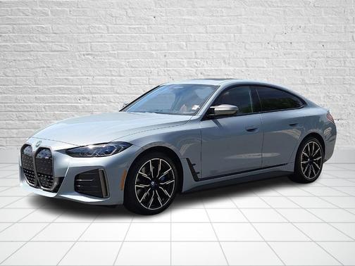 Brooklyn Gray Metallic 2023 BMW i4 Gran Coupe M50