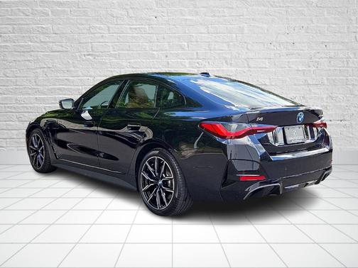 Black Sapphire Metallic 2025 BMW i4 Gran Coupe xDrive40