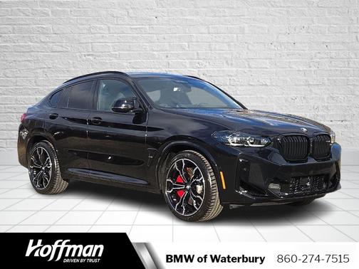Black Sapphire Metallic 2025 BMW X4 M AWD
