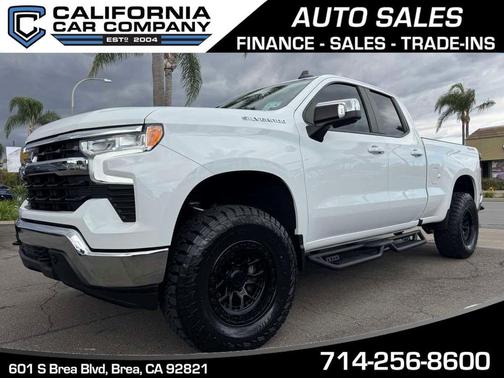 Summit White 2023 Chevrolet Silverado 1500 LT