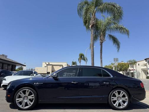 Blue 2017 Bentley Flying Spur V8 S