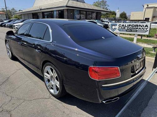 Blue 2017 Bentley Flying Spur V8 S