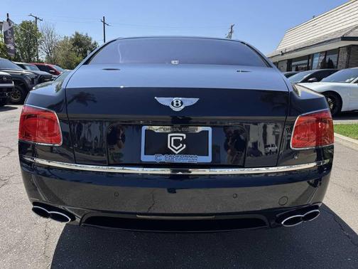 Blue 2017 Bentley Flying Spur V8 S