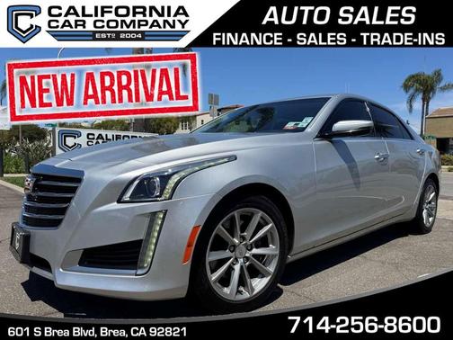 Radiant Silver Metallic 2019 Cadillac CTS 3.6L Luxury