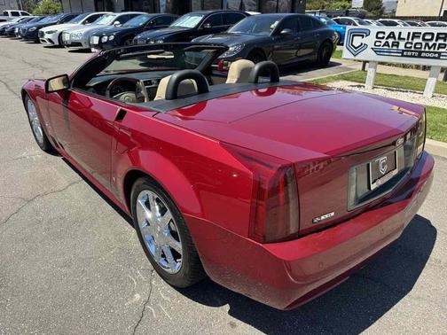 Crystal Red Tintcoat 2008 Cadillac XLR Base