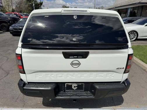 Glacier White 2023 Nissan Frontier S