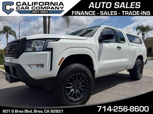 Glacier White 2023 Nissan Frontier S