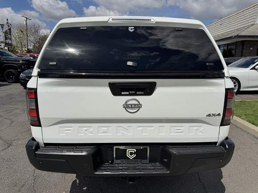 Glacier White 2023 Nissan Frontier S