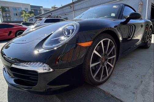 Black 2015 Porsche 911 Carrera