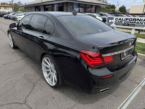 Jet Black 2014 BMW 750 Li