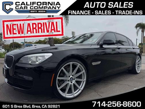 Jet Black 2014 BMW 750 Li