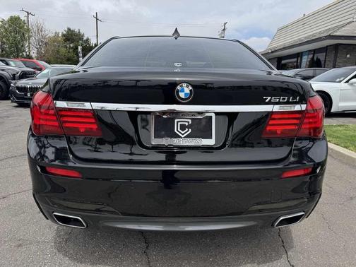Jet Black 2014 BMW 750 Li