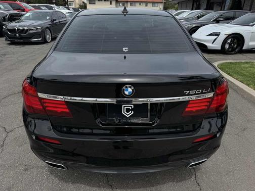 Jet Black 2014 BMW 750 Li
