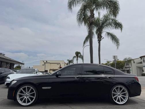 Jet Black 2014 BMW 750 Li
