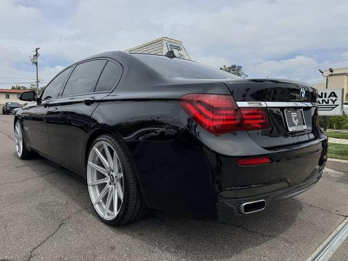 Jet Black 2014 BMW 750 Li