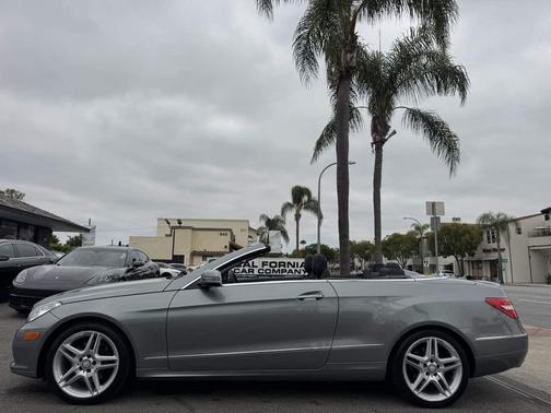 Palladium Silver Metallic 2013 Mercedes-Benz E-Class Cabriolet