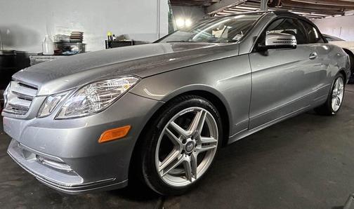 Palladium Silver Metallic 2013 Mercedes-Benz E-Class Cabriolet