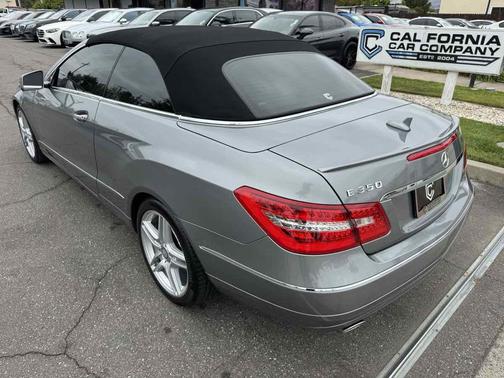 Palladium Silver Metallic 2013 Mercedes-Benz E-Class Cabriolet