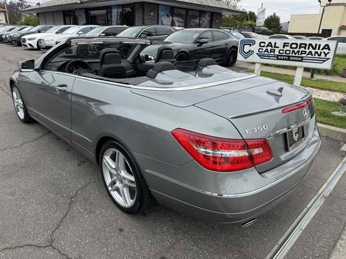 Palladium Silver Metallic 2013 Mercedes-Benz E-Class Cabriolet