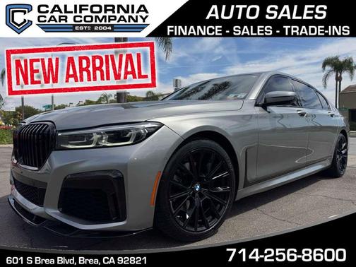 Donington Gray Metallic 2021 BMW 740 740i