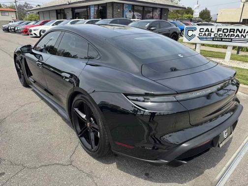 Black 2023 Porsche Taycan GTS