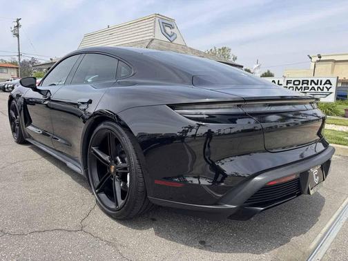 Black 2023 Porsche Taycan GTS