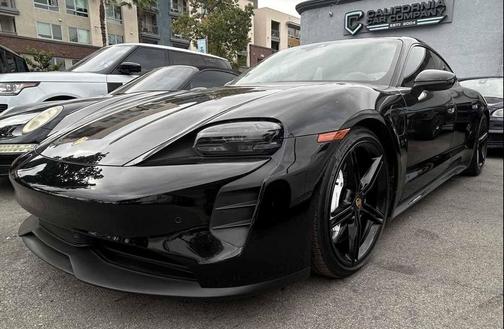 Black 2023 Porsche Taycan GTS