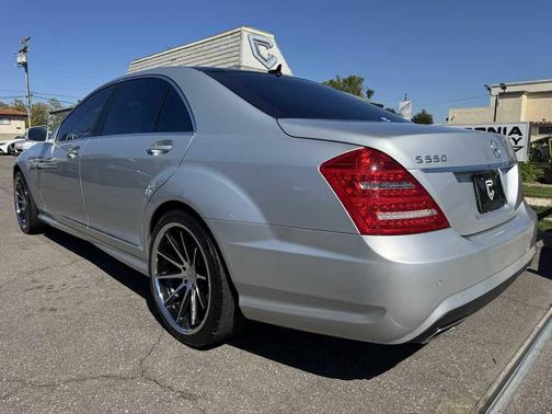 Iridium Silver Metallic 2013 Mercedes-Benz S-Class S 550