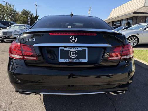 Black 2014 Mercedes-Benz E-Class Coupe