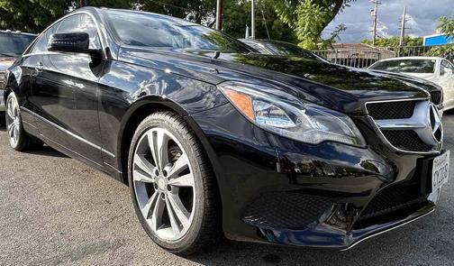 Black 2014 Mercedes-Benz E-Class Coupe