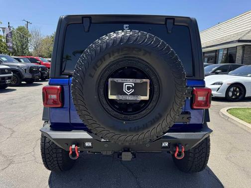 Ocean Blue Metallic Clearcoat 2020 Jeep Wrangler Unlimited Rubicon