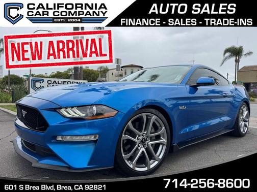 Velocity Blue Metallic 2019 Ford Mustang GT Premium