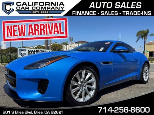 Ultra Blue Metallic 2018 Jaguar F-TYPE 340HP