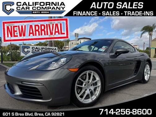 Agate Grey Metallic 2019 Porsche 718 Cayman