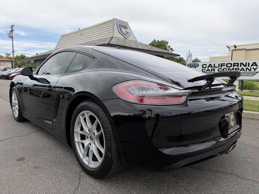 Black 2014 Porsche Cayman